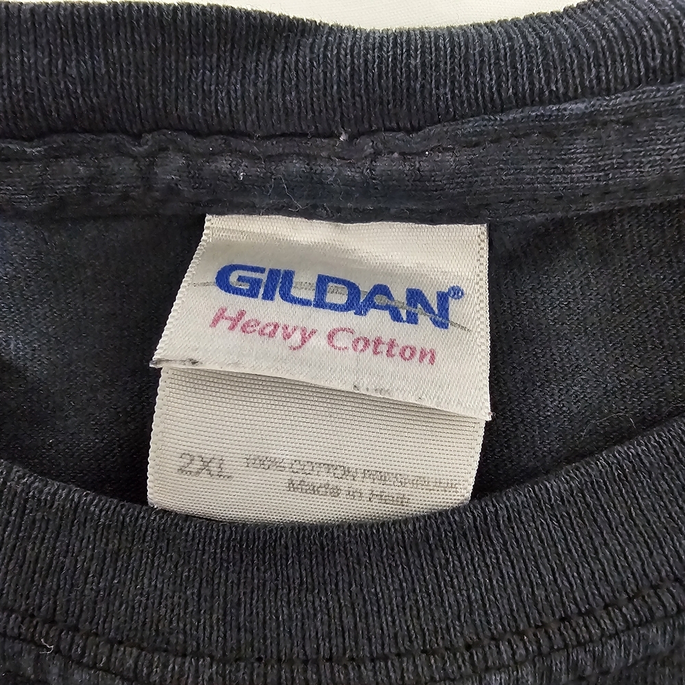 Gildan Lili Love By The Treasure 100% Heavy Cotton Black T-Shirt Men's 2xl - Picture 5 of 6